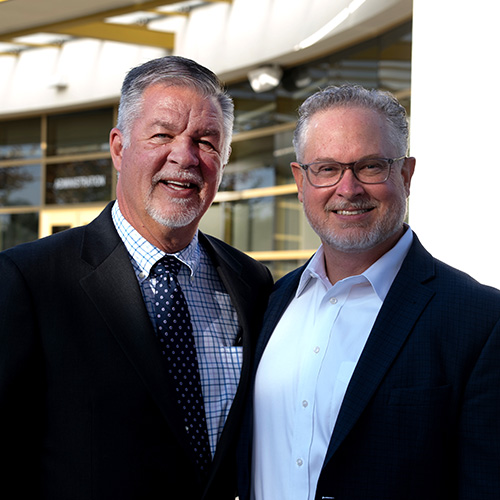 CNS Founder Mark Ashley and newly appointed CEO, David Harrington